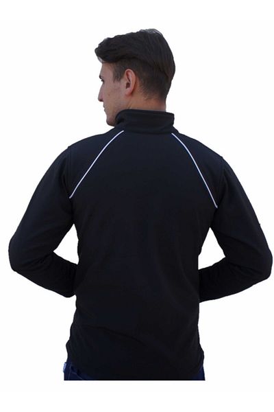 Uniprom Men's Black Softshell Coat
