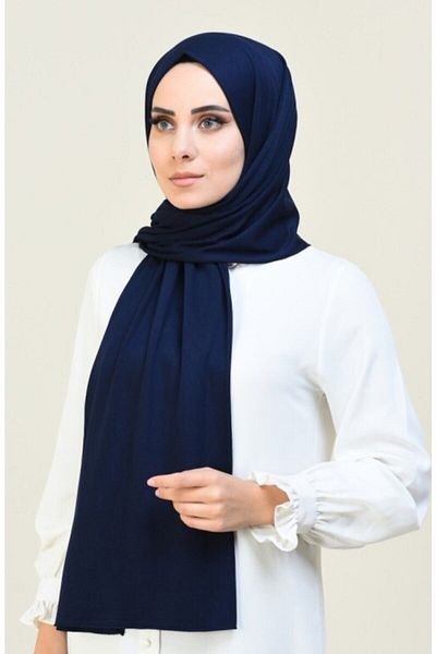 R&S modibone Γυναικείο Navy Blue Χτενισμένο Βαμβακερό ίσιο Sal