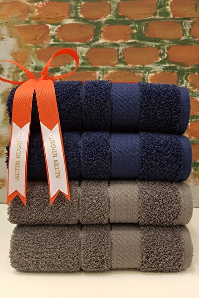 Özdilek Модний рушник, 4 шт. - Синій антрацит