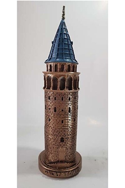 Hediye Seviyorum Galata Kulesi Biblo Bronz 29 cm