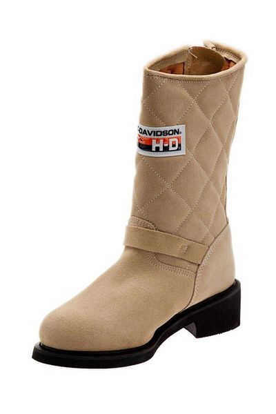 Harley Davidson Unisex Μπεζ Μπότες
