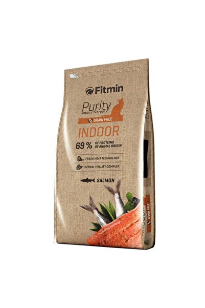 Fitmin Purity İndoor Taze Somon Etli Yetişkin Kedi Maması 1,5 Kg