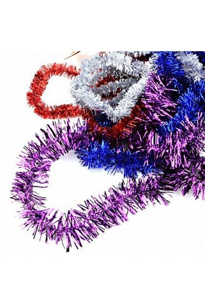 Acar Süs Mixed Color Glitter Ornament 5 Pieces