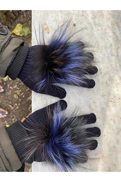 yosma Eldiven Kürk Kurk Yün