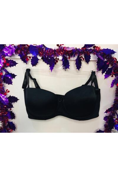 Godewo Sutien negru necăptusit pentru femei