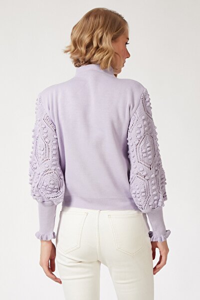 Happiness İstanbul Pullover - Lila - Normal