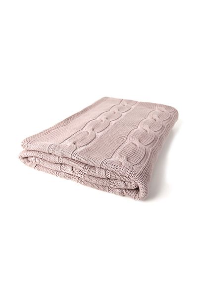 Betires Home Beige Knitted Sofa Shawl 130x170 cm
