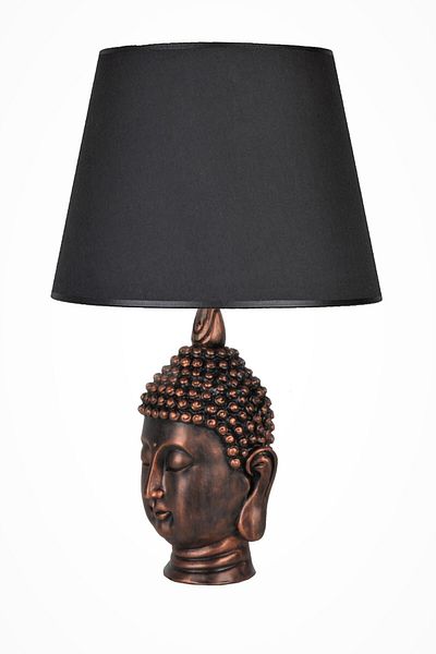 Qdec Copper Black Modern Design Large Buddha Lampshade
