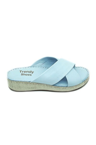 TRENDYSHOES 100100117   Γνήσιες Δερμάτινες Ανατομικές Άνετες Παντόφλες