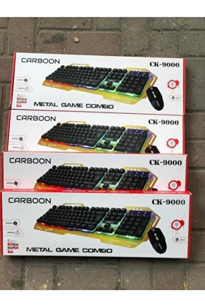 CARBOON Gamer Klavye Mouse Seti
