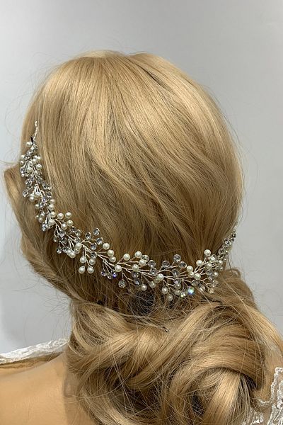 Turkuaz Bridal Hair Accessory