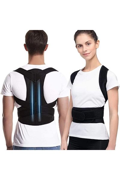 Ankaflex Upright Posture Corset Hunchback Corset Double Underwire Spine Support Waist Back Corset Vest for Men and Women