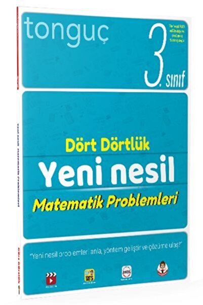 Tonguç Akademi 3. Sınıf Dört Dörtlük Yeni Nesil Matematik Problemleri