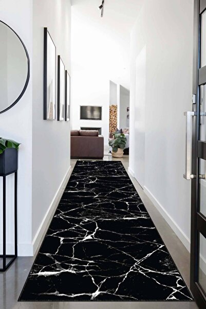 Viva Weaver's Kesme Yolluk Kaymaz Taban Mermer Dijital Baskılı Ar256