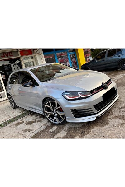 ElitTuning Volkwagen Golf 7-7.5 Yan Marşpiyel Altı Lip Parlak Siyah Abs (ÇİFT)
