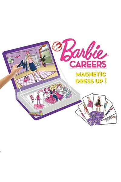 Barbie Diytoy Dress Up Career Manyetik Kıyafet Giydirme Oyunu Lisanslı