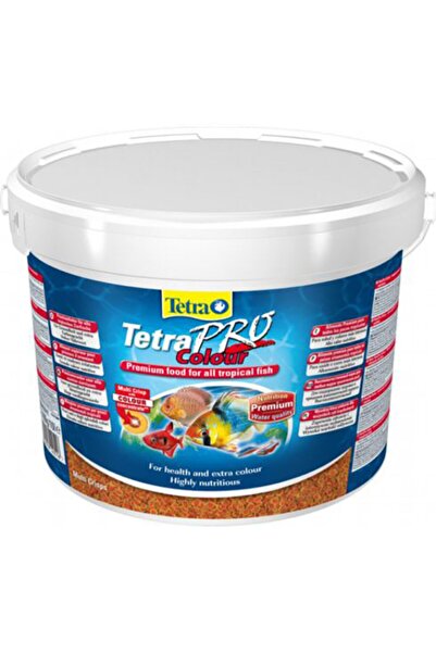 Tetra Pro Colour Balık Yemi 10 Litre 1900 gr