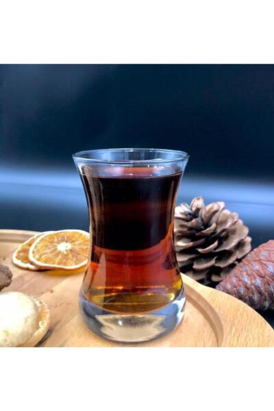 ayvalı metal Zen 6'lı Çay Bardağı Lav