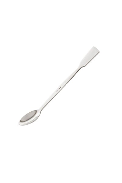 ISOLAB Spatül - Paslanmaz Çelik - Makro Kaşıklı - 150 Mm