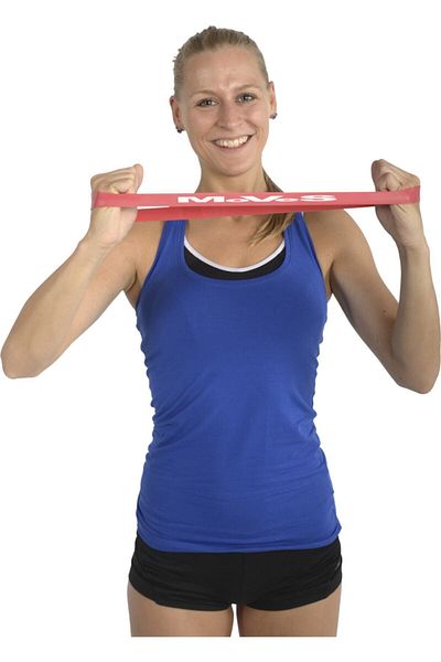 Moves 2.5x30cm Red Level 2 Pilates Loop Band
