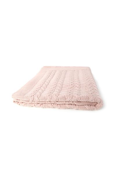 Betires Home Powder Knitted Sofa Shawl
