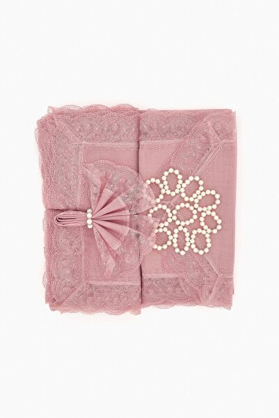 Epelux Keten Fistolu Masa Örtüsü Takımı