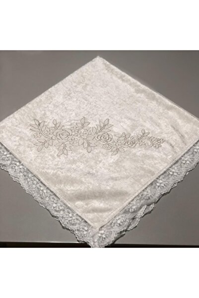 BULUT HOME حزمة المهر المخملية الفرنسية المزخرفة إكرو