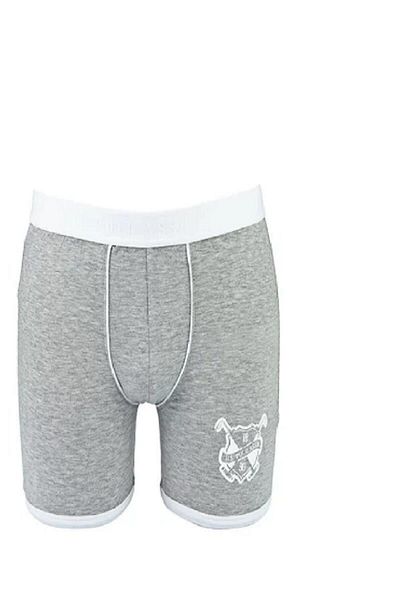 U.S. Polo Assn. Men's Gray Melange Boxers US.E1.80069