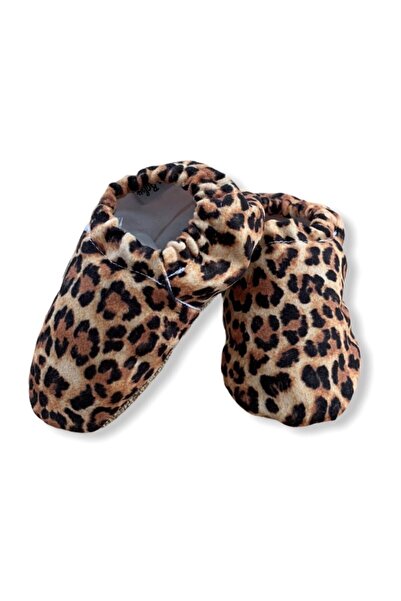 DOLYPA BABY Leopar Desenli Bebek Patik