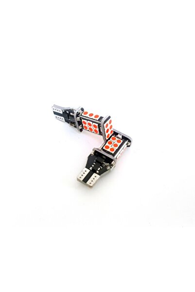 FEMEX Platinum T15 W16w Kırmızı Led Ampul Parlak - 3. Stop Ampulu
