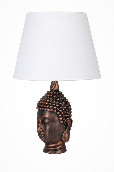 Qdec Copper White Modern Design Large Buddha Lampshade