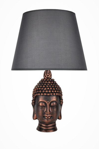 Qdec Copper Gray Modern Design Large Buddha Lampshade