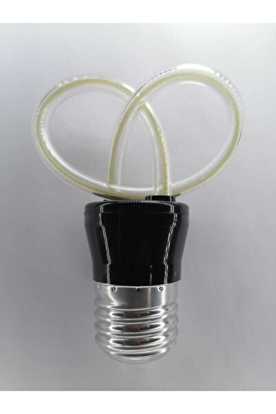 LEDOLET 6w Flament Flexıble Led Ampul Çiçek E27 Duy Mavi