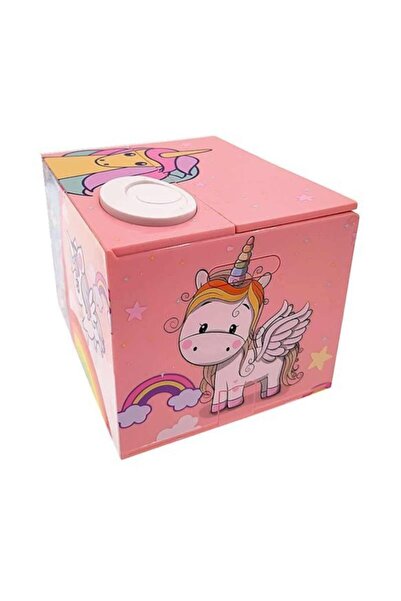 Genel Markalar Hırsız Unicorn Kumbara Para Yiyen Unicorn Kumbara Pilli