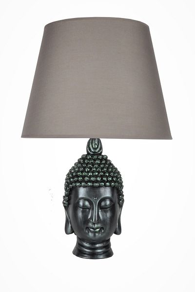 Qdec Green Anthracite Modern Design Large Buddha Lampshade