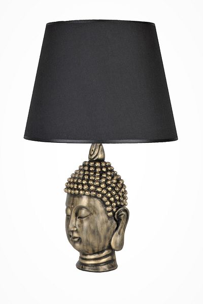 Qdec Gold Black Modern Design Large Buddha Lampshade