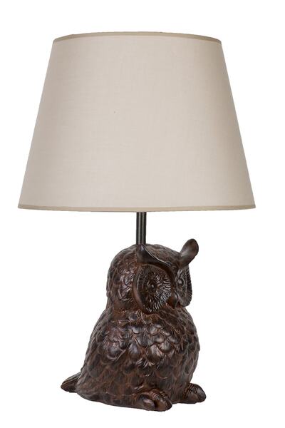 Qdec Modern Design Owl Lampshade Brown Beige qdecbay018