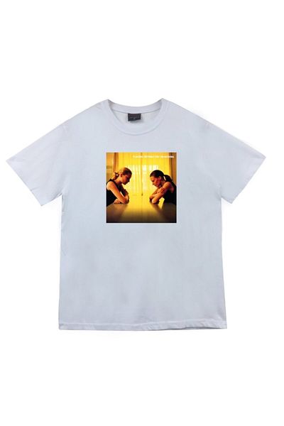 fame-stoned Μπλουζάκι Unisex White Placebo με στάμπα
