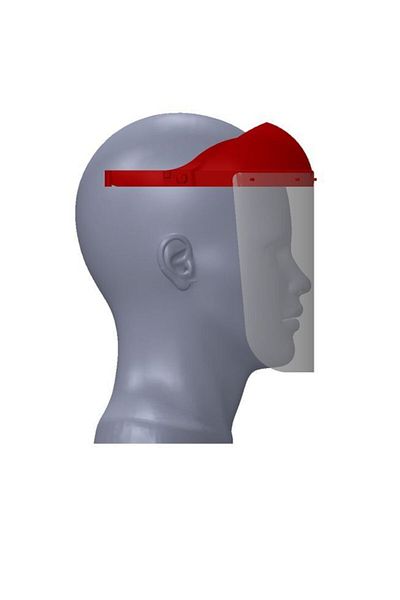 NETAKS Estelia Face Protector Visor Green Set of 4