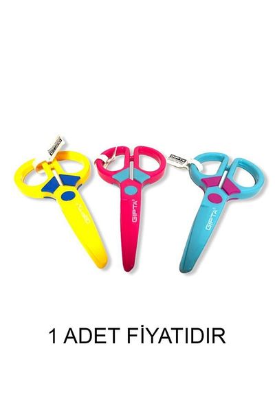 Gıpta Plastic Body Blunt Tip Children's Scissors K723