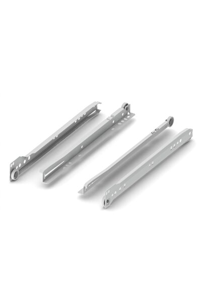 Genel Markalar Klasik Çekmece Rayı Beyaz, 50 Cm - Çekmece Rayları - Tek Ebat