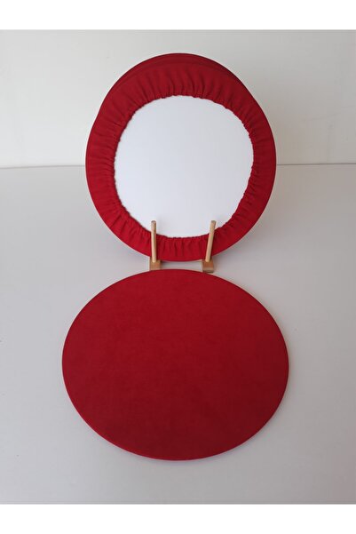 Ayşemce Κόκκινο Σετ Αμερικάνικου Σερβιρίσματος 4 τεμαχίων Supla