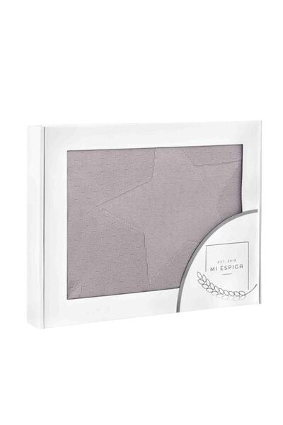 Miespiga Baby Blanket North Star - Gray