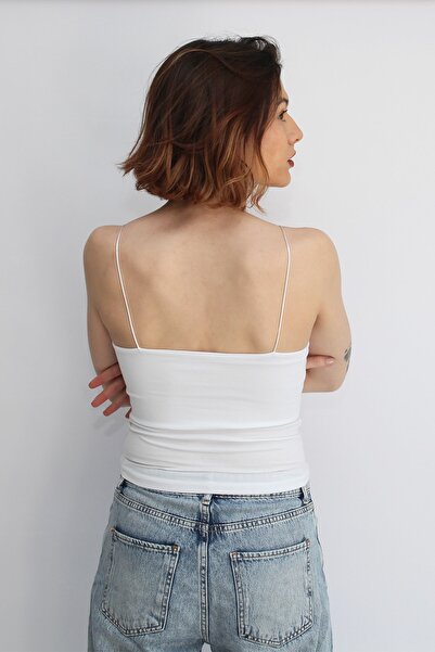 Rosse Butik Жіночий білий бюстгальтер на бретельках