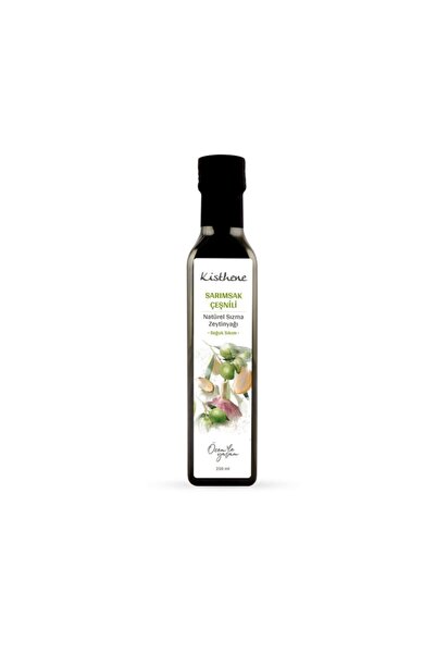 Kisthene Sarımsak Çeşnili Zeytinyağı 250 Ml