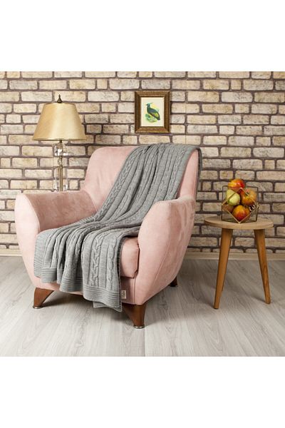 Betires Home 130x170 cm Knitted Sofa Shawl8681245001162