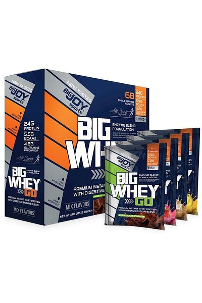 Bigjoy Sports Sports Big Whey Go Mix 4 68 Sachet 2200 gr