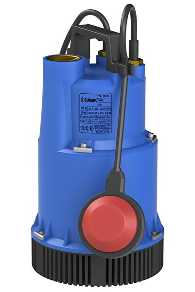 Genel Markalar Sumak Sdf13 1.3 Hp 220v Drenaj Dalgıç Pompa Part 4 Hbv000003lbvq