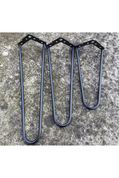 EVMİXX 4'lü 30 cm Dolu Demir Firkete Sehpa Ayak Seti