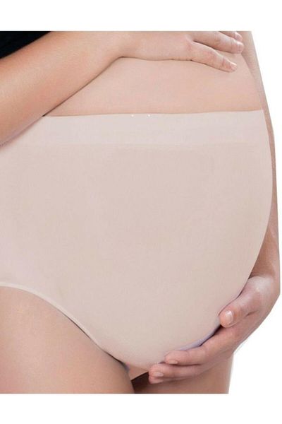Babyjem Women's Nude Seamless Maternity Panties